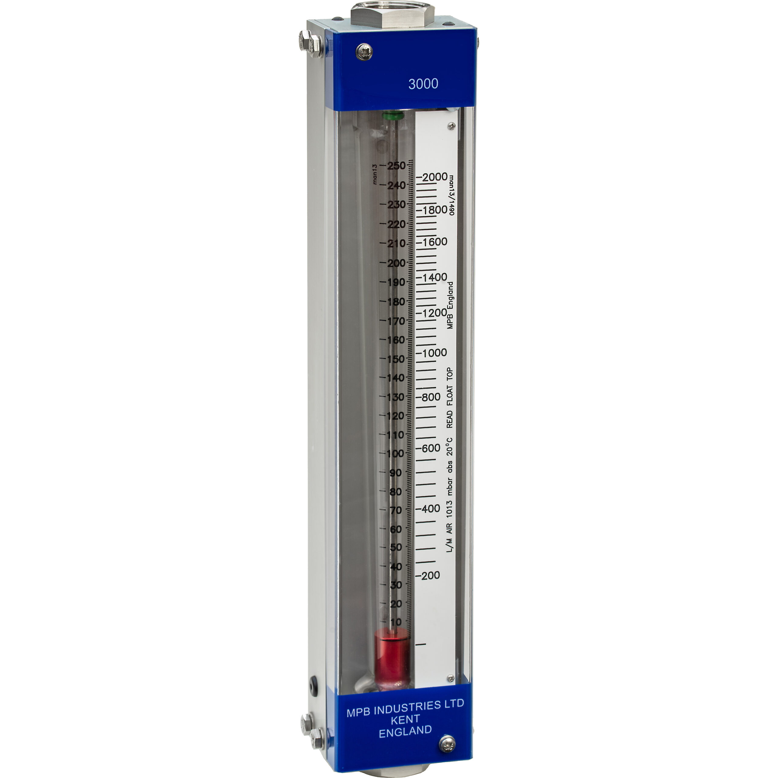 Series 3000 Variable Area Flowmeter with optional latching alarm