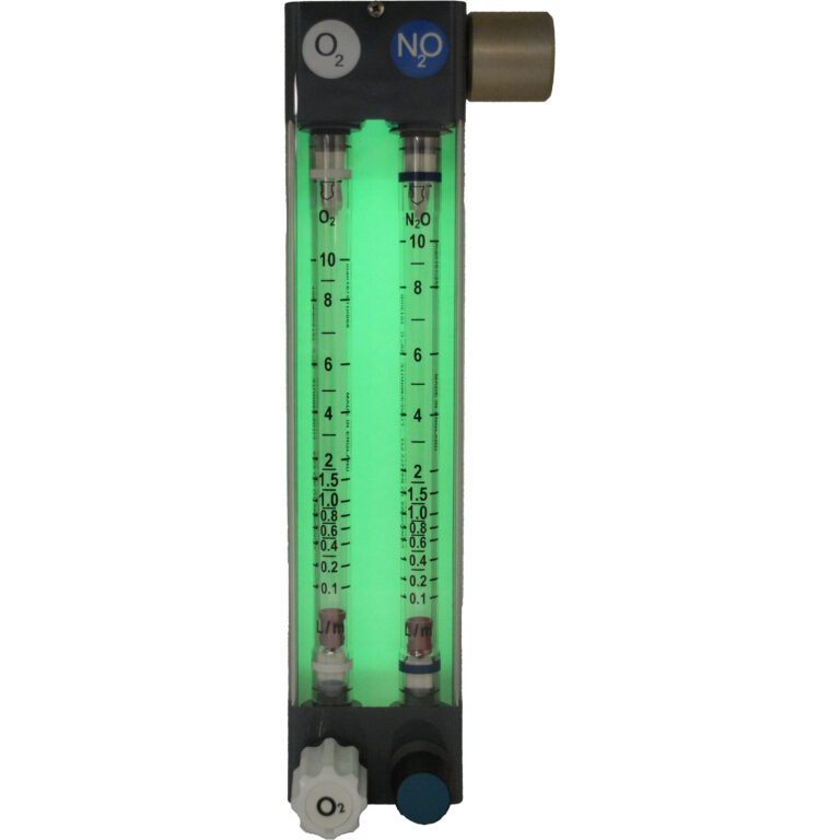Series 1600 Single and Dual Tube Veterinary Gas Variable Area Flowmeters - Image 2
