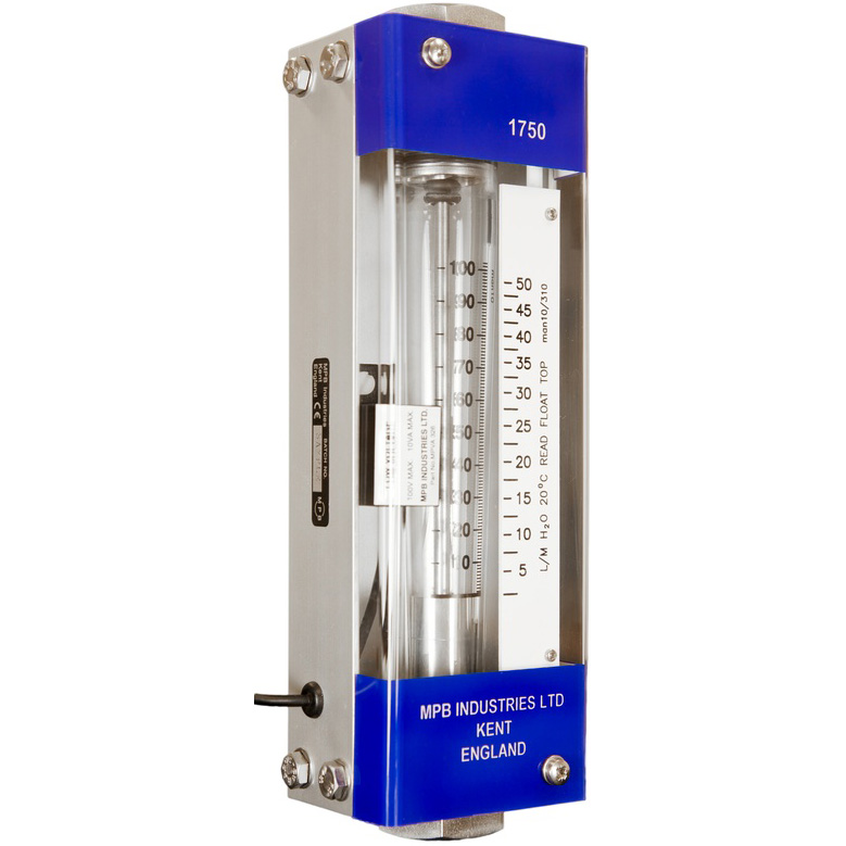 Series 1750 Variable Area Flowmeter with optional latching alarm