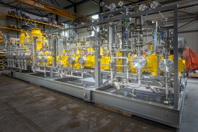 MPB Industries’ calibration cylinders being used on an FPSO project (Photo courtesy of Geveke Ltd)