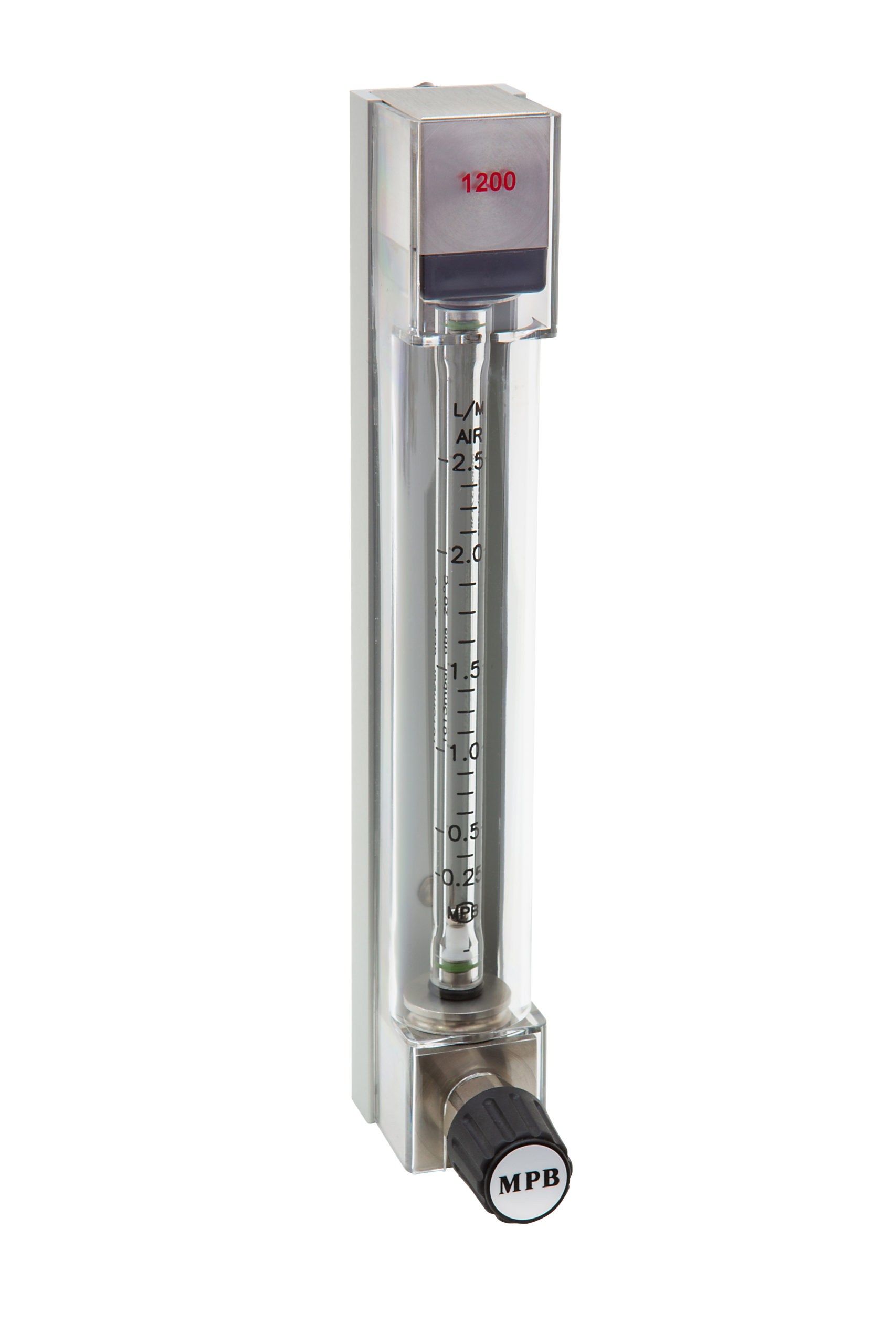 Flowmeter VA MPB Industries Series 1200 Long AIR Variable Area 